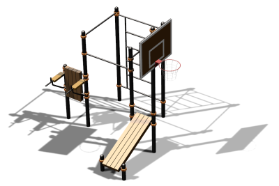 Спортивный комплекс воркаут ВС-155 в Владикавказе