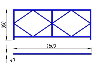 Ограждение площадки МАФ 5001 в Владикавказе