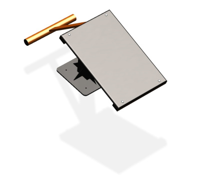 Уличный тренажер "Скамья для пресса" УТ 121 в Владикавказе