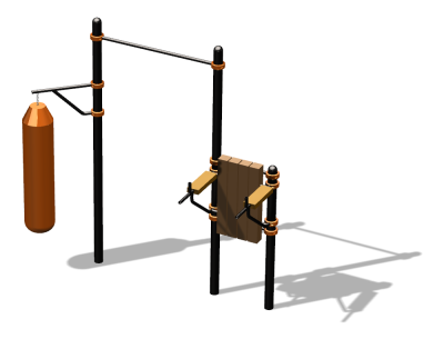 Спортивный комплекс воркаут ВС-148 в Владикавказе