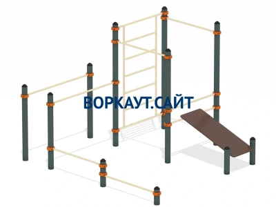 Спортивный комплекс воркаут ВС-43 в Владикавказе