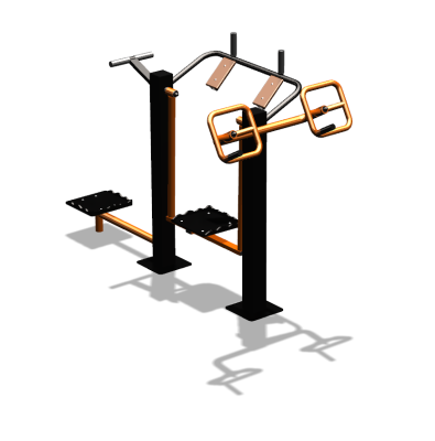 Уличный тренажер "Штурвал Пресс Супертвистер" УТ301 в Владикавказе