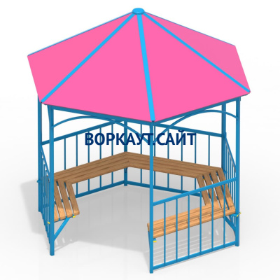 Беседка с лавками МАФ 4120 в Владикавказе