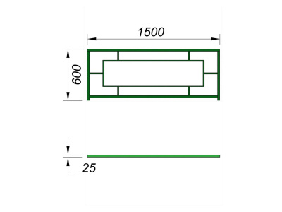 Ограждение площадки МАФ 5000 в Владикавказе