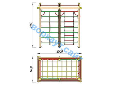 Детский спортивный комплекс ДСК 3108 в Владикавказе