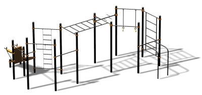 Спортивный комплекс воркаут ВС-86 в Владикавказе