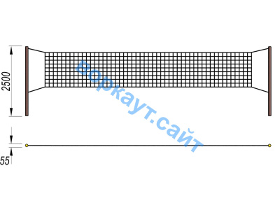 Волейбольные стойки СИО 3515 в Владикавказе