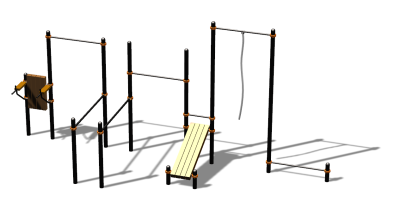 Спортивный комплекс воркаут ВС-90 в Владикавказе