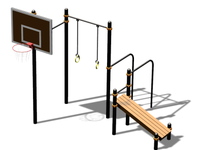 Спортивный комплекс воркаут ВС-143 в Владикавказе