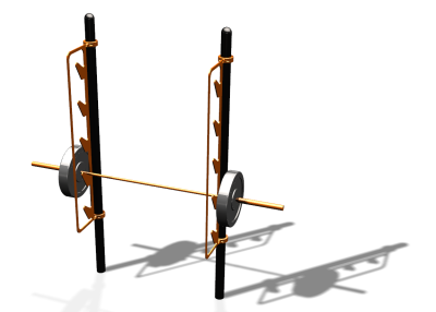 Спортивный комплекс воркаут ВС-84 в Владикавказе