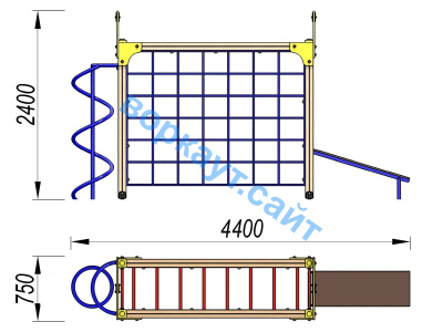 Детский спортивный комплекс Юниор ДСК 3105 в Владикавказе