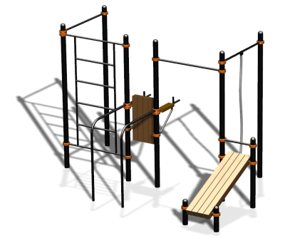 Спортивный комплекс воркаут ВС-145 в Владикавказе