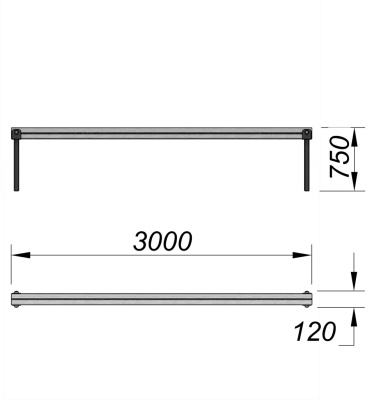 Бум бревно ДСК 3540 в Владикавказе